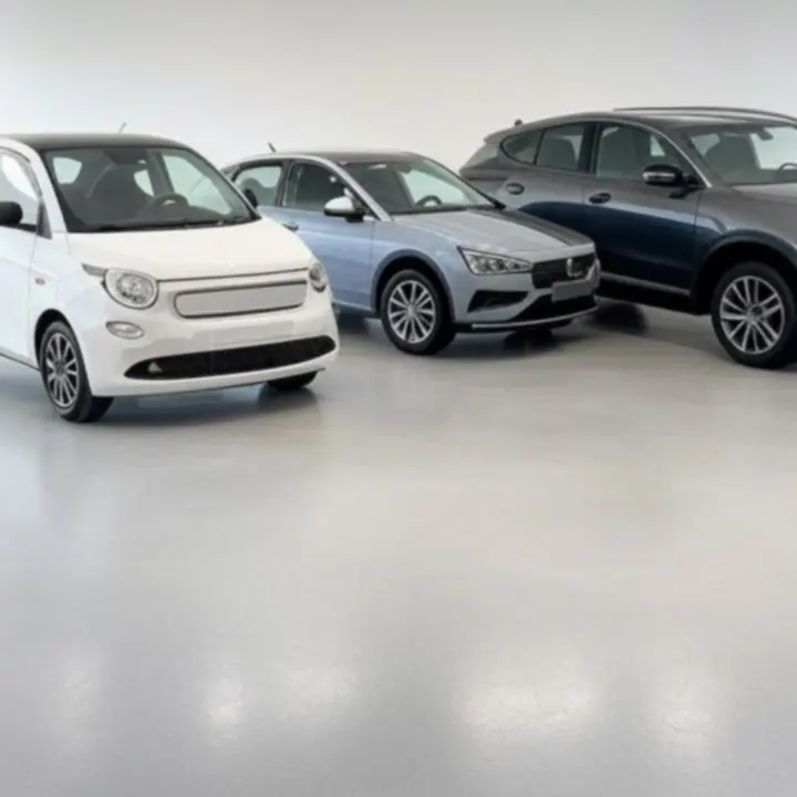 Widok na linię floty w salonie